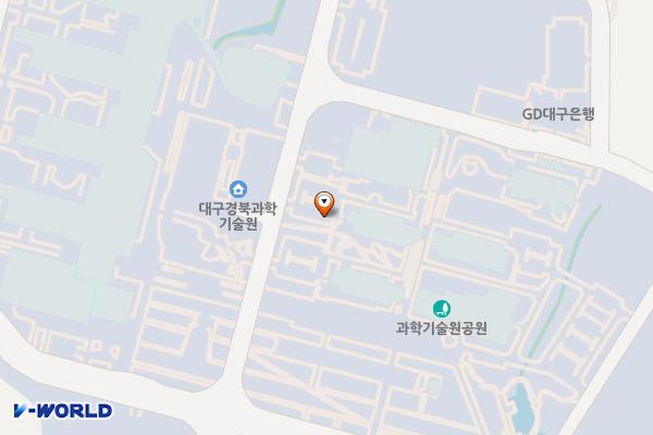대구경북과학기술원 R3동 위치 지도 — 대구광역시 달성군 현풍읍 테크노중앙대로 333