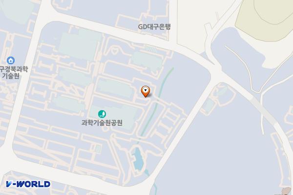 대구경북과학기술원 R4동 위치 지도 — 대구광역시 달성군 현풍읍 테크노중앙대로 333