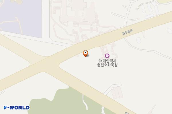 기아오토큐 화북대리점 위치 지도 — 제주특별자치도 제주시 일주동로 14