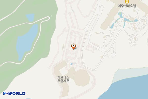 제주_파르나스호텔 위치 지도 — 제주특별자치도 서귀포시 중문관광로72번길 100