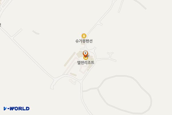 태안 엘렌리조트 위치 지도 — 충청남도 태안군 안면읍 방죽길 118