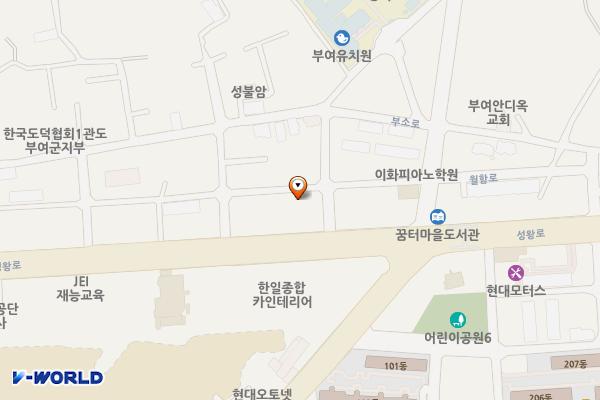 금산인삼농협(본점) 위치 지도 — 충청남도 부여군 부여읍 성왕로 311