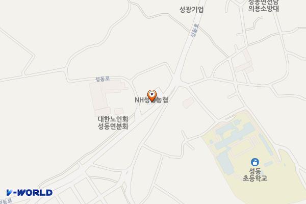 성동농협 위치 지도 — 충청남도 논산시 성동면 성동로 231