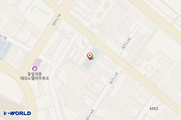 충남대학교 산학협력단 위치 지도 — 대전광역시 유성구 테크노2로 160