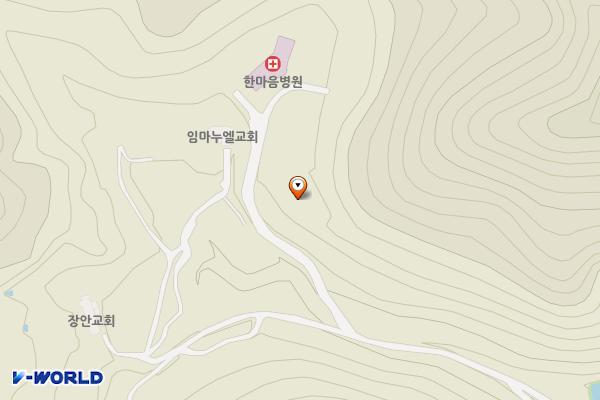 한터 보호작업장 위치 지도 — 대전광역시 서구 삼보실길 123