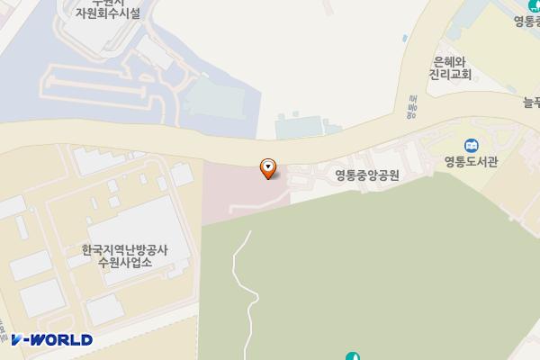 영통구보건소 위치 지도 — 경기도 수원시 영통구 영통로 396