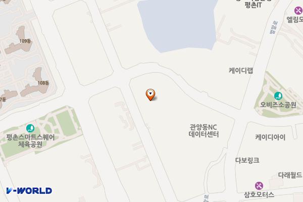 에이스공조 위치 지도 — 경기도 안양시 동안구 시민대로327번길 12-30