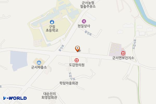 군서농협(본점) 위치 지도 — 전남광주통합특별시 영암군 군서면 도갑사로 7