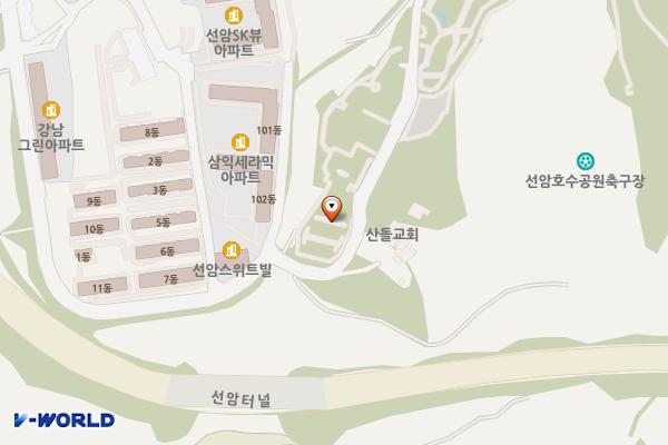 선암호수공원5주차장 위치 지도 — 울산광역시 남구 선암동 산147-5