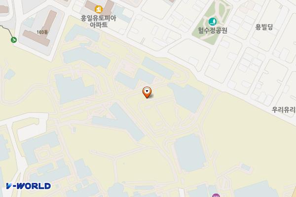 울산대학교(KCC기숙사) 위치 지도 — 울산광역시 남구 대학로 93