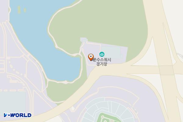 문수월드컵경기장 (스쿼시장) 위치 지도 — 울산광역시 남구 남부순환도로 180