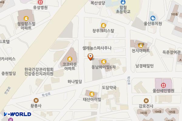 구역전시장공영주차장 위치 지도 — 울산광역시 중구 구역전길 24-4