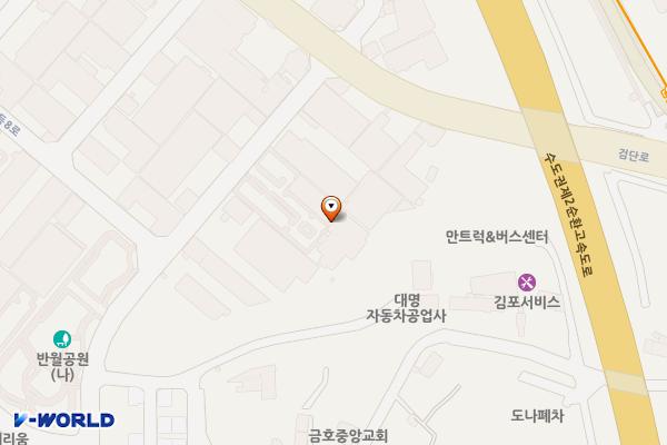 (주) 세니온 위치 지도 — 인천광역시 검단구 검단로114번길 13