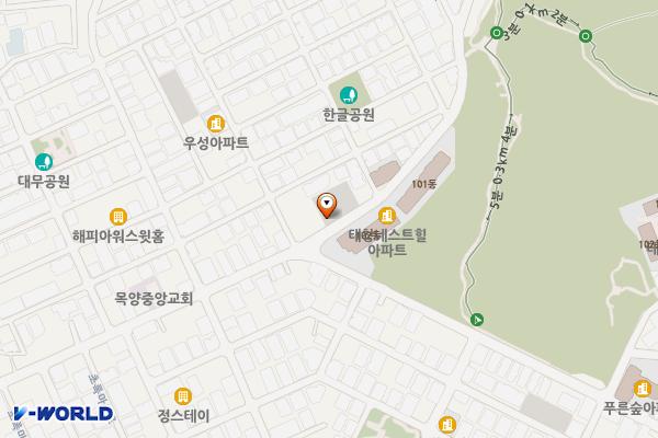 강서구청(화곡8-2 공영주차장) 위치 지도 — 서울특별시 강서구 초록마을로 126