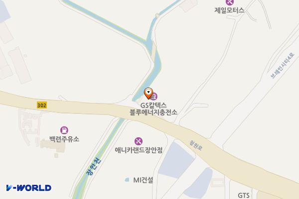 GS칼텍스 블루에너지 평택 위치 지도 — 경기도 평택시 청원로 1409