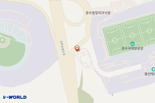 문수국제양궁장 위치 지도 — 울산광역시 남구 남부순환도로 209