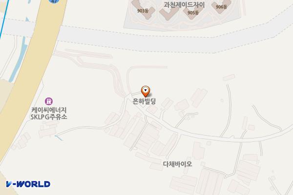 과천시_은하빌딩((주)대승써지칼 사옥 주차장) 위치 지도 — 경기도 과천시 재경길 47