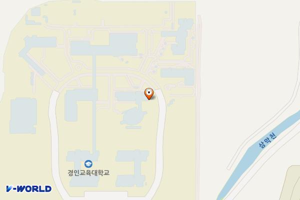 경인교대-안양캠퍼스 위치 지도 — 경기도 안양시 만안구 삼막로 155