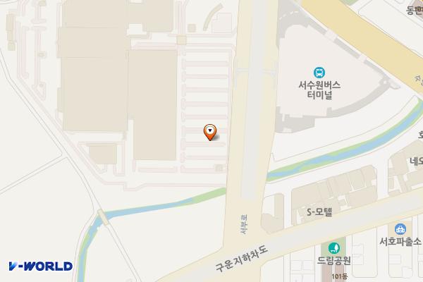 수원 농수산물 종합유통센터(급속) 위치 지도 — 경기도 수원시 권선구 서부로 1937