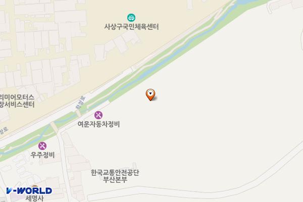 부산구치소 위치 지도 — 부산광역시 사상구 학장로 268