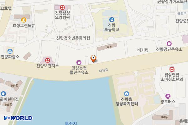 진량농협 위치 지도 — 경상북도 경산시 진량읍 공단11로 257-10