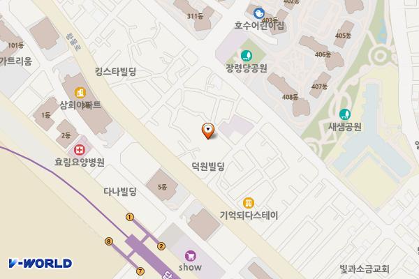 장영당길 공영주차장 위치 지도 — 서울특별시 동대문구 천호대로71길 29