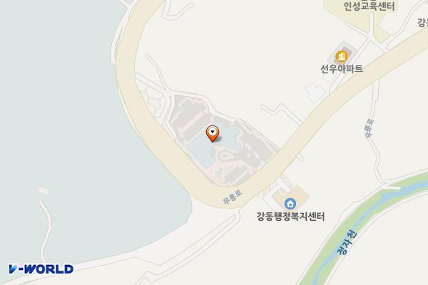 울산광역시교육연수원 위치 지도 — 울산광역시 북구 무룡로 1093