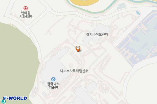 한국나노기술원 위치 지도 — 경기도 수원시 영통구 광교로 109