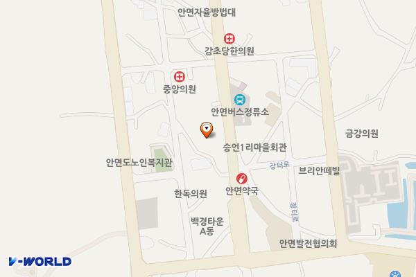 안면택시합자회사 위치 지도 — 충청남도 태안군 안면읍 응지마을길 20-7