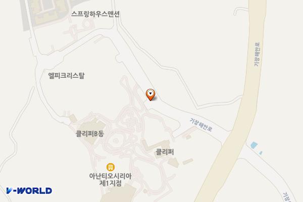빌라쥬 드 아난티 위치 지도 — 부산광역시 기장군 기장읍 기장해안로 267-17