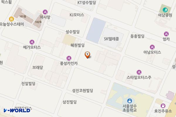 _교원성수물류센터 위치 지도 — 서울특별시 성동구 아차산로13길 30