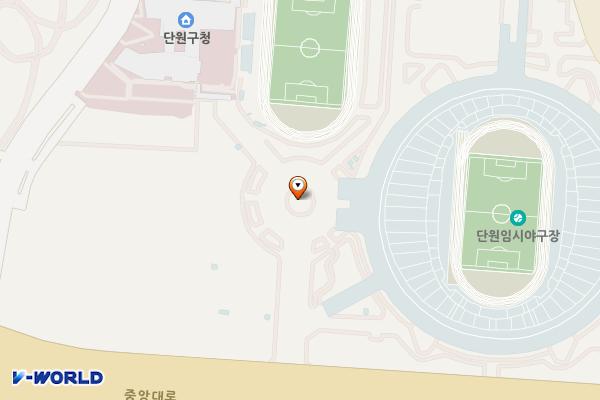 와~스타디움부설주차장 위치 지도 — 경기도 안산시 단원구 초지동 666