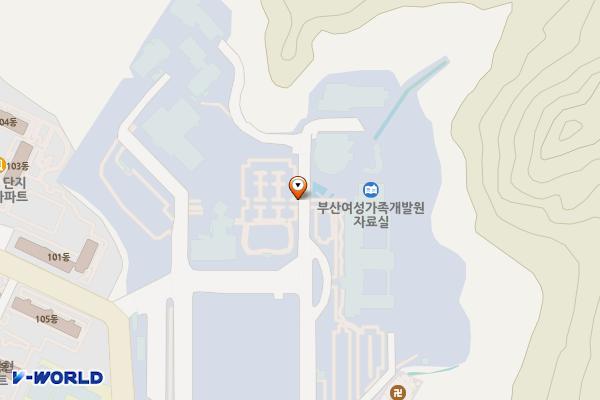부산광역시 인재개발원 위치 지도 — 부산광역시 북구 효열로 256