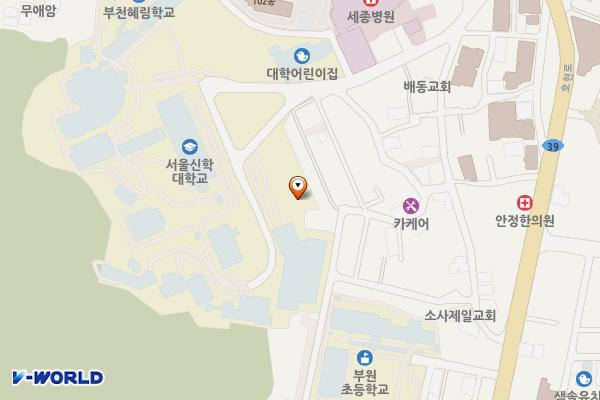 서울신학대학교 위치 지도 — 경기도 부천시 호현로489번길 52