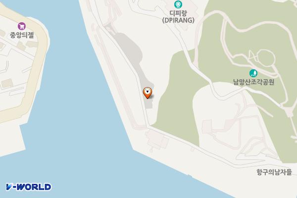 디피랑3 공영주차장 위치 지도 — 경상남도 통영시 동호동 290-4