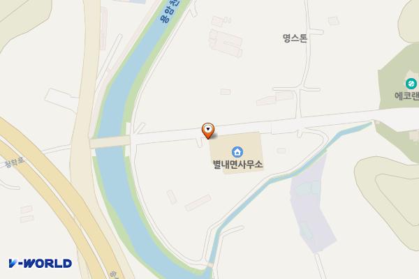 별내면사무소 위치 지도 — 경기도 남양주시 별내면 청학로8번길 22
