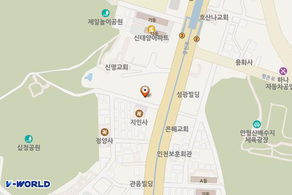 (복)신명재단 (온누리 장어마을) 위치 지도 — 인천광역시 부평구 경인로 749