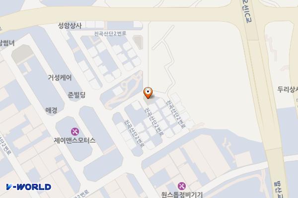 진곡일반산업단지 주차장5 위치 지도 — 전남광주통합특별시 광산구 오선동 708