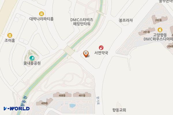 퍼스트 타워 위치 지도 — 경기도 고양시 덕양구 꽃마을로 4