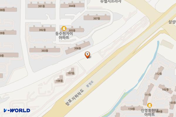 망포1동행정복지센터 위치 지도 — 경기도 수원시 영통구 영통로89번길 51