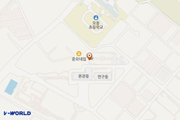 강원도 농업기술원 위치 지도 — 강원특별자치도 춘천시 신북읍 장본길 40