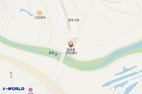 강릉시 경포동주민센터 위치 지도 — 강원특별자치도 강릉시 운정길 16