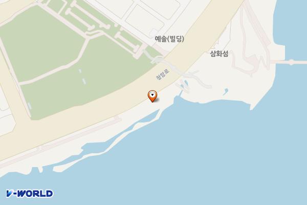 해비치로 달빛해변 위치 지도 — 전남광주통합특별시 광양시 마동 1125