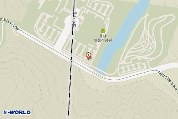 울산하늘공원 주차장 위치 지도 — 울산광역시 울주군 삼동면 보삼길 550