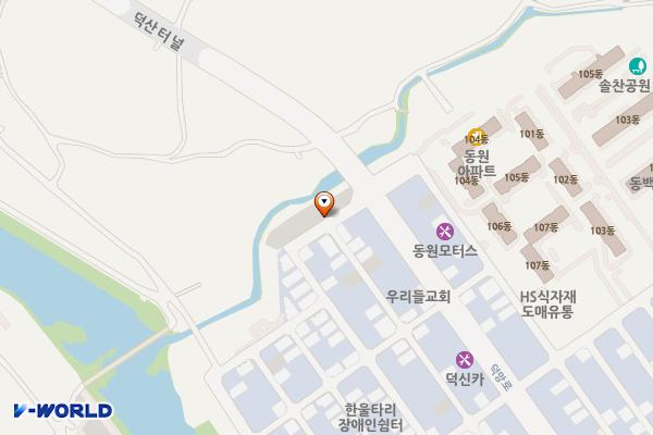 영남마을공영주차장 위치 지도 — 울산광역시 울주군 온산읍 덕신리 1380-8
