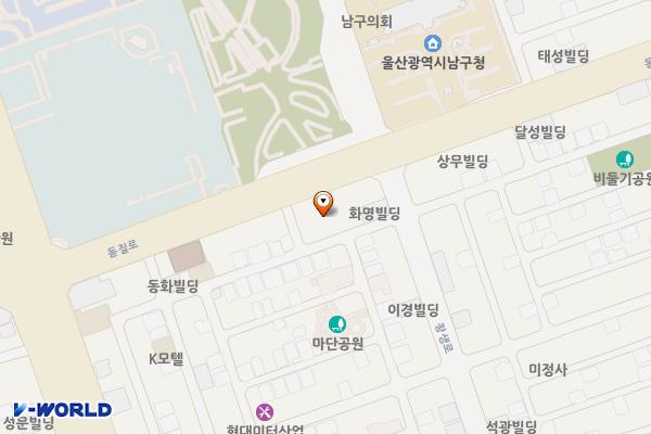 대상웰라움달동 위치 지도 — 울산광역시 남구 돋질로 220