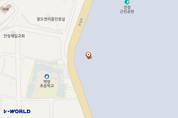 통영 안황 문화스포츠센터 위치 지도 — 경상남도 통영시 광도면 안정로 830