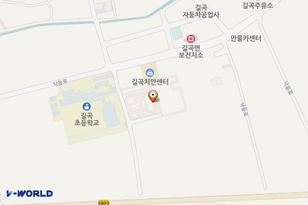 길곡 소공원 공영주차장 위치 지도 — 경상남도 창녕군 길곡면 증산리 901-1
