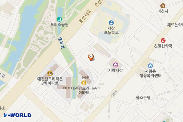 삼호동 노외공영주차장 위치 지도 — 경상남도 양산시 삼호동 642-2 서창상회
