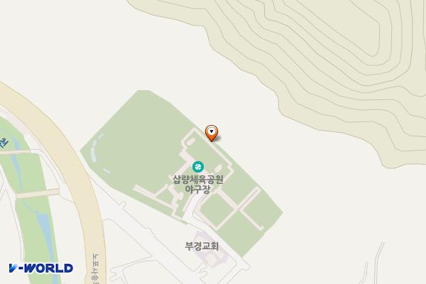 삽량체육공원 위치 지도 — 경상남도 양산시 동면 내송리 산69-5